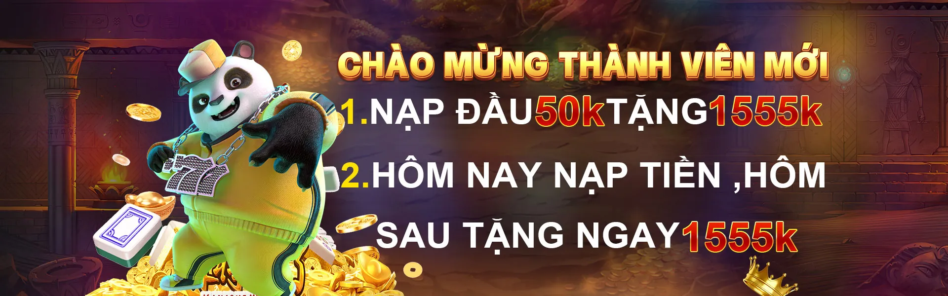Banner khuyến mãi nổ hũ độc quyền 86BET Login